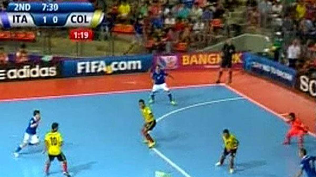 Збірна Італії з футзалу вдруге поспіль завоювала бронзові нагороди