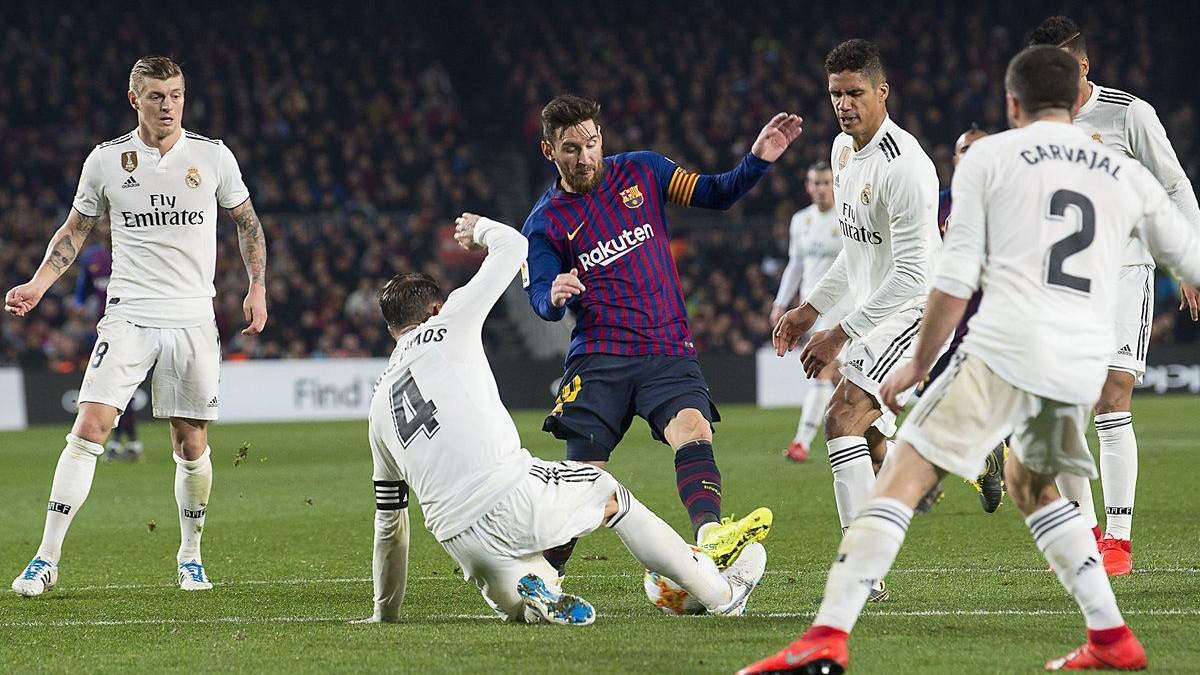 Барселона - Реал: видео голов, обзор матча Кубок Испании 2018/19