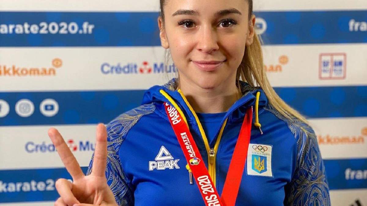 Украинка Терлюга завоевала серебро на турнире серии Karate1 Premier League, проиграв россиянке
