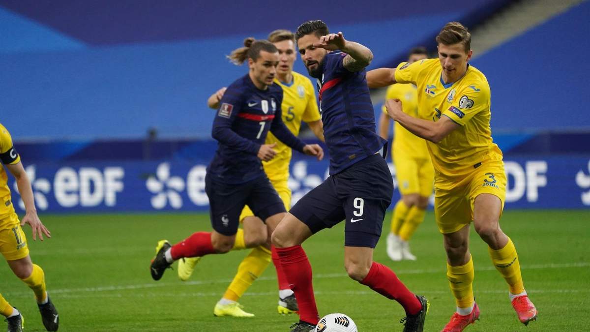 Франция – Украина результат и видео голов 24.03.2021, ЧМ 2022