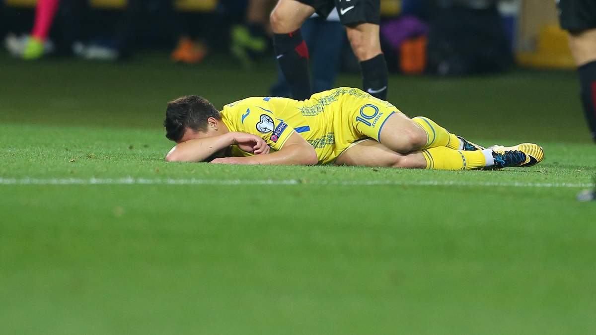 Євген Коноплянка пропустить матч збірної України проти Казахстану