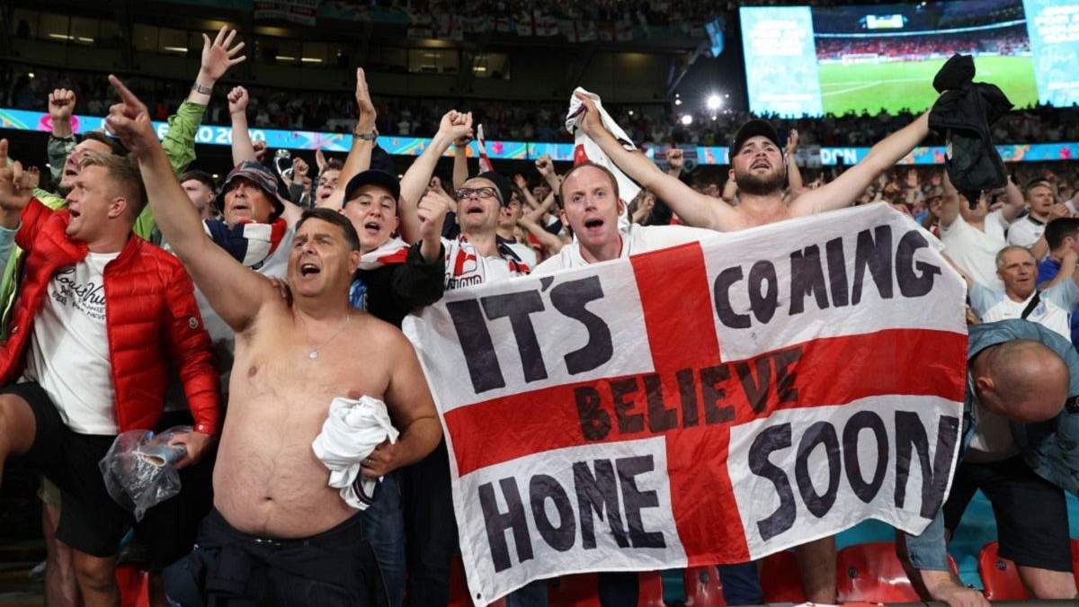 Фанати Англії засвистали гімн Італії у фіналі Євро-2020 – відео