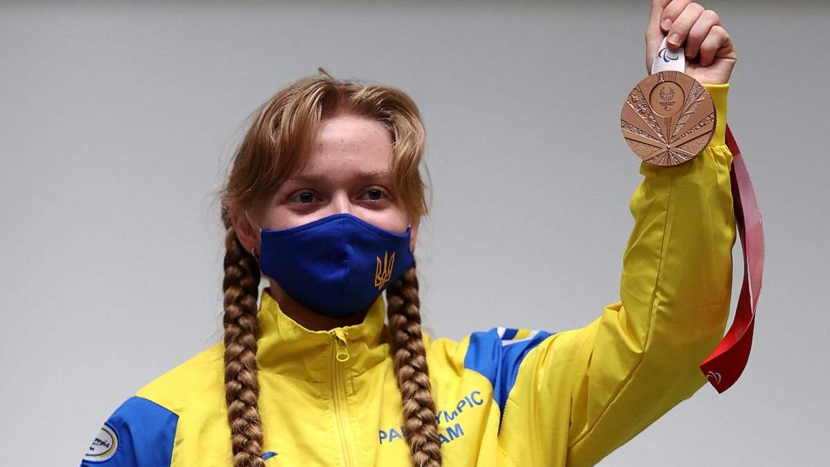 Украинка Щетник стала третьей на Паралимпиаде: это ее вторая "бронза" в Токио