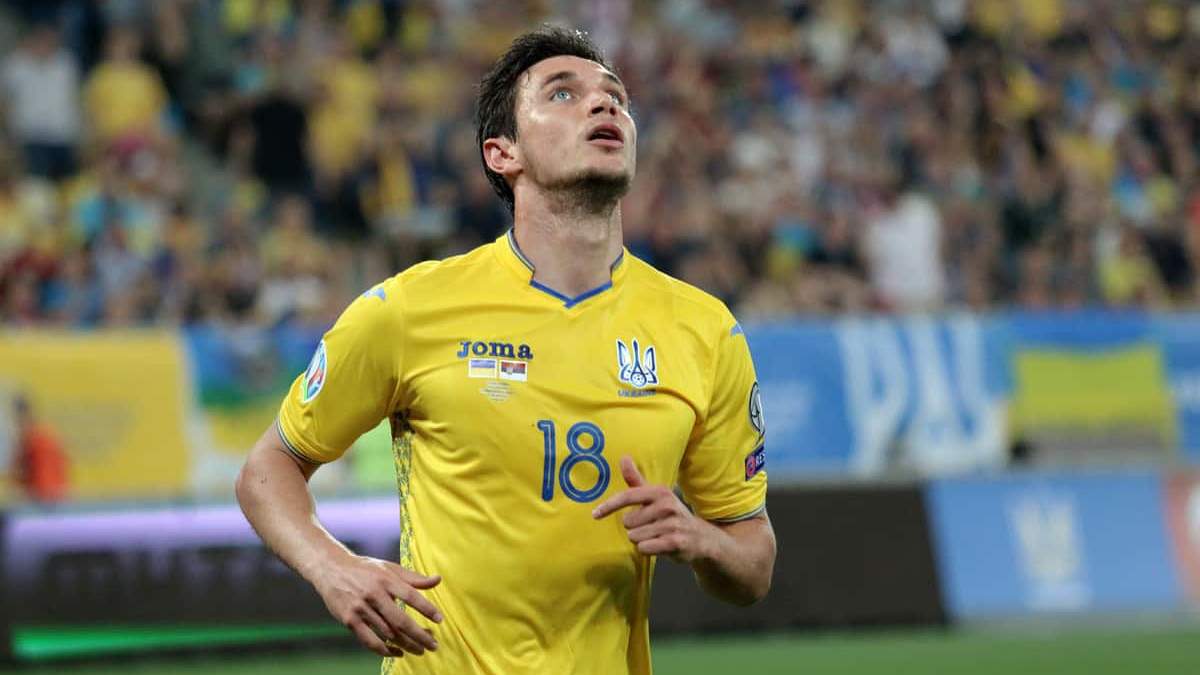 Гол Яремчука во второй раз вывел Украину вперед в матче с Финляндией: видео