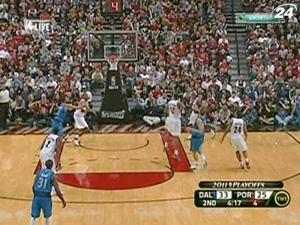 "Портленд" одолел "Даллас", проигрывая в третьей четверти 20 очков