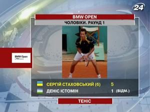 Стаховский удачно стартовал на грунтовом турнире в Мюнхене Стаховский удачно стартовал на грунтовом турнире в Мюнхене