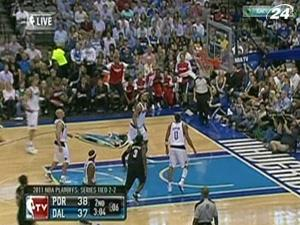 "Даллас" в третий раз победил "Портленд"