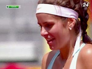 Юлия Гергес пробилась в полуфинал теннисных соревнований