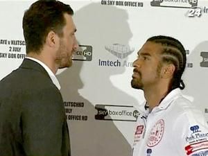 Владимир Кличко и Дэвид Хэй провели очередную встречу Владимир Кличко и Дэвид Хэй провели очередную встречу