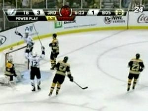 В первом матче "Тампа-Бэй" обыграла "Бостон" В первом матче "Тампа-Бэй" обыграла "Бостон"