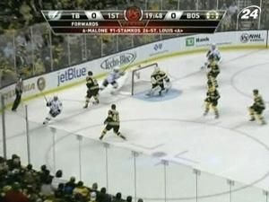 "Бостон" зрівняв рахунок у серії проти "Тампи" "Бостон" зрівняв рахунок у серії проти "Тампи"