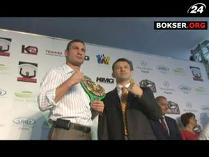 Виталий Кличко и Томаш Адамек начали продвижение боя