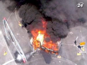 Пожежа пошкодила частину гоночного треку у Монако Пожежа пошкодила частину гоночного треку у Монако