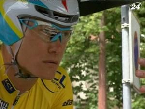 Олександр Вінокуров втратив жовту майку лідера Олександр Вінокуров втратив жовту майку лідера