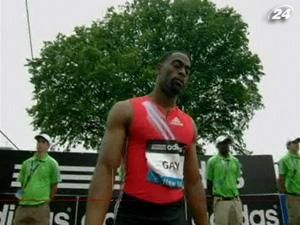 Тайсон Гей проиграл стометровку на домашнем этапе Тайсон Гей проиграл стометровку на домашнем этапе