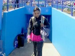 Серена Уильямс вернулась на корт после годичного перерыва Серена Уильямс вернулась на корт после годичного перерыва