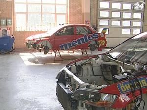 "Ascania Racing" с Салюком в составе готовится к Ралли Финляндии "Ascania Racing" с Салюком в составе готовится к Ралли Финляндии