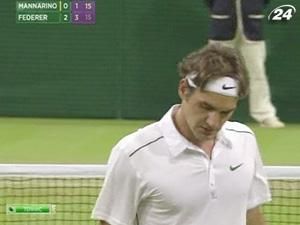 Роджер Федерер надупевнено пробився у третє коло