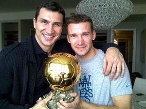 Шевченко и Ребров едут поддержать Кличко Шевченко и Ребров едут поддержать Кличко