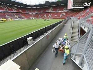 Во время реконструкции стадиона "Твенте" погиб человек Во время реконструкции стадиона "Твенте" погиб человек