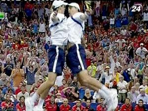 Братья Брайаны спасли четвертьфинальный матч Кубка Дэвиса против испанцев