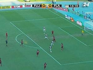 Единственный гол решил судьбу дерби между "Флуминенсе" и "Фламенго" 