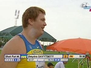 Дмитрий Савицкий стал вторым по толканию ядра