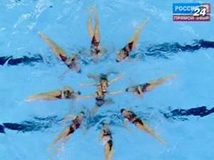 Росіянки завоювали п’яте “золото” у синхронному плаванні