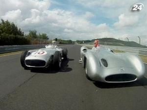 Шумахер и Росберг сели за руль болидов Фанхио Шумахер и Росберг сели за руль болидов Фанхио