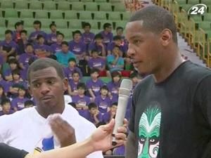 Кармело Ентоні та Кріс Поул хочуть грати у Китаї Кармело Ентоні та Кріс Поул хочуть грати у Китаї