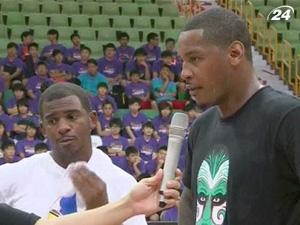 Кармело Энтони и Крис Поул хотят играть в Китае