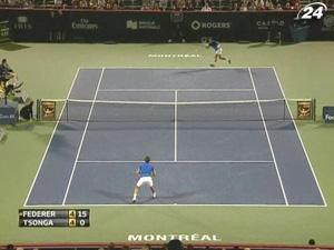 Роджер Федерер во второй раз подряд уступил Цонга