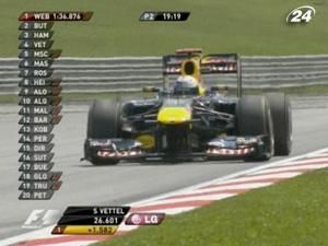 Феттель випереджає Веббера завдяки гумі Феттель випереджає Веббера завдяки гумі