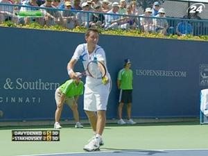 Сергей Стаховский уступил Николаю Давыденко 