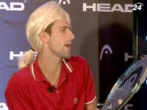 Новак Джокович устроил очередную пародию на Марию Шарапову