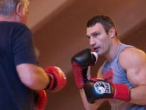Віталій Кличко вчора провів останнє тренування до бою з Адамеком
