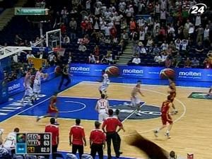 Баскетбол: Македония на последних секундах вырвала победу у Грузии