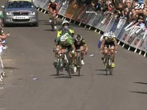 Вперше на цьогорічному Tour of Britain своєї мети досяг відрив Вперше на цьогорічному Tour of Britain своєї мети досяг відрив