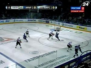 "Амур" разгромил "АК Барс" и вышел в лидеры Восточной конференции