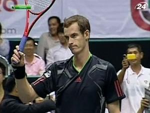 Теннис: Энди Маррей уверенно пробился в четвертьфинал Теннис: Энди Маррей уверенно пробился в четвертьфинал