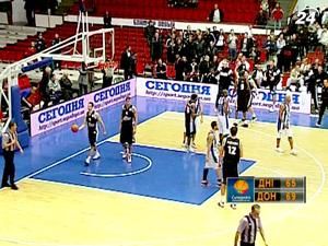Баскетбольный клуб "Донецк" одержал первую победу в сезоне