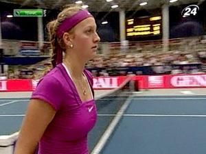 Петра Квитова отпраздновала победу в австрийском Линце Петра Квитова отпраздновала победу в австрийском Линце