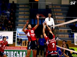 Волейбол: "Локомотив" проиграл первый матч московскому "Динамо"