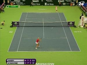 Четвертая сеяная Франческа Скьявоне покидает московский турнир