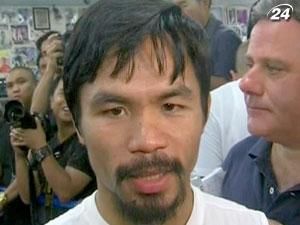 Пакьяо готовится к поединку против Маркеса Пакьяо готовится к поединку против Маркеса