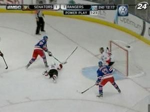 NHL: "Рейнджерс" програли матч, маючи 3 шайби переваги