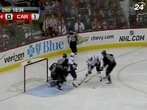 Хоккейный клуб "Вашингтон" на выезде разгромил "Каролину" Хоккейный клуб "Вашингтон" на выезде разгромил "Каролину"