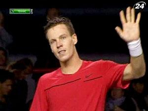 Paris Masters: Томаш Бердых сыграет в четвертьфинале