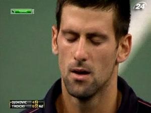 Теннис: Джокович прекратил борьбу из-за травмы
