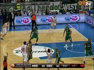 Баскетбол: "Панатинаикос" потерпел первое поражение